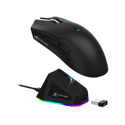 ATTACK SHARK X11 Wireless Gaming Mouse with Charging Dock
