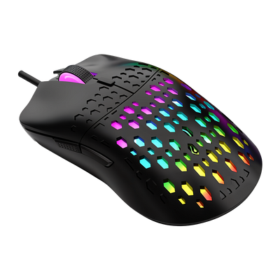 RAIKU G701 Wired 6 Keys Mouse Colorful Lighting Gaming and Office
